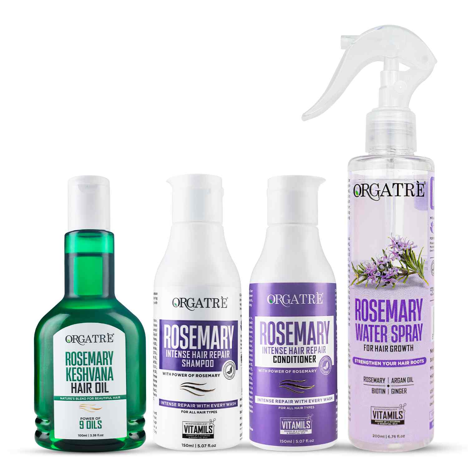 Rosemary Hair Care Kit for Growth and Scalp Repair