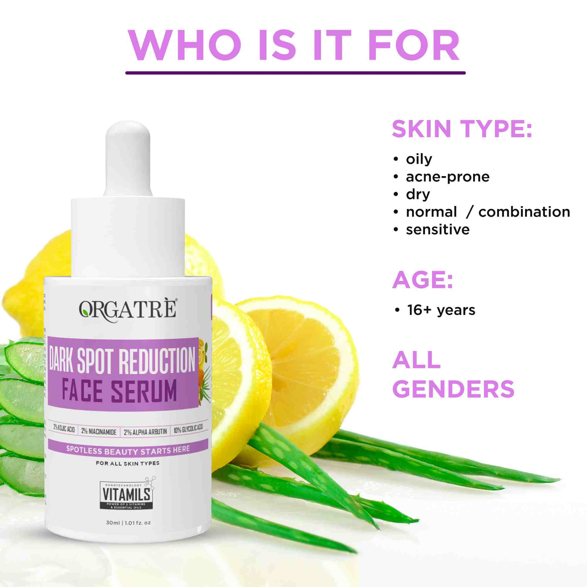 Dark Spot Reduction Face Serum