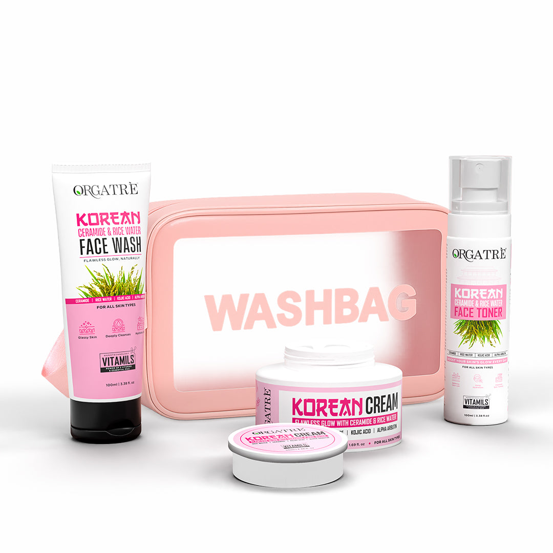 Korean Rice & Ceramide 3 Step Skincare Gift Set