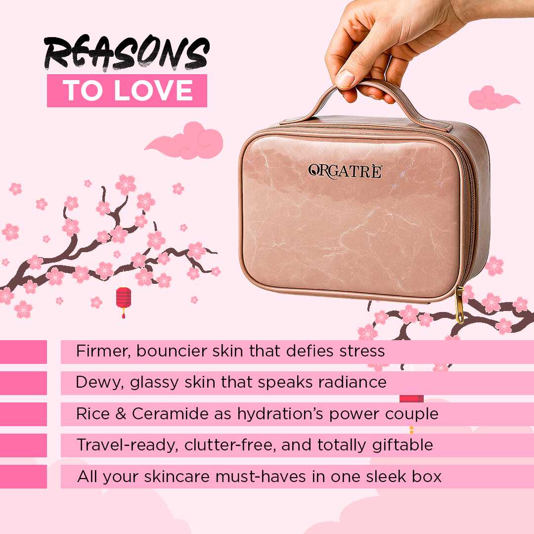 Korean Rice & Ceramide 4 Step Skincare Gift Set