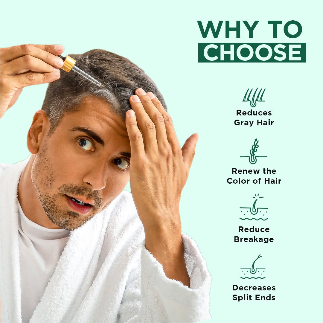 anti gray hair serum