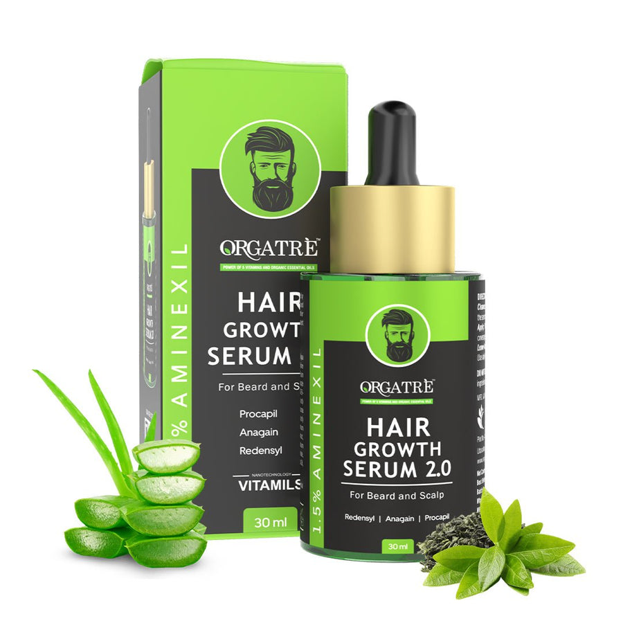 Hair Growth Serum 2.0 for Beard & Scalp - 50 ml