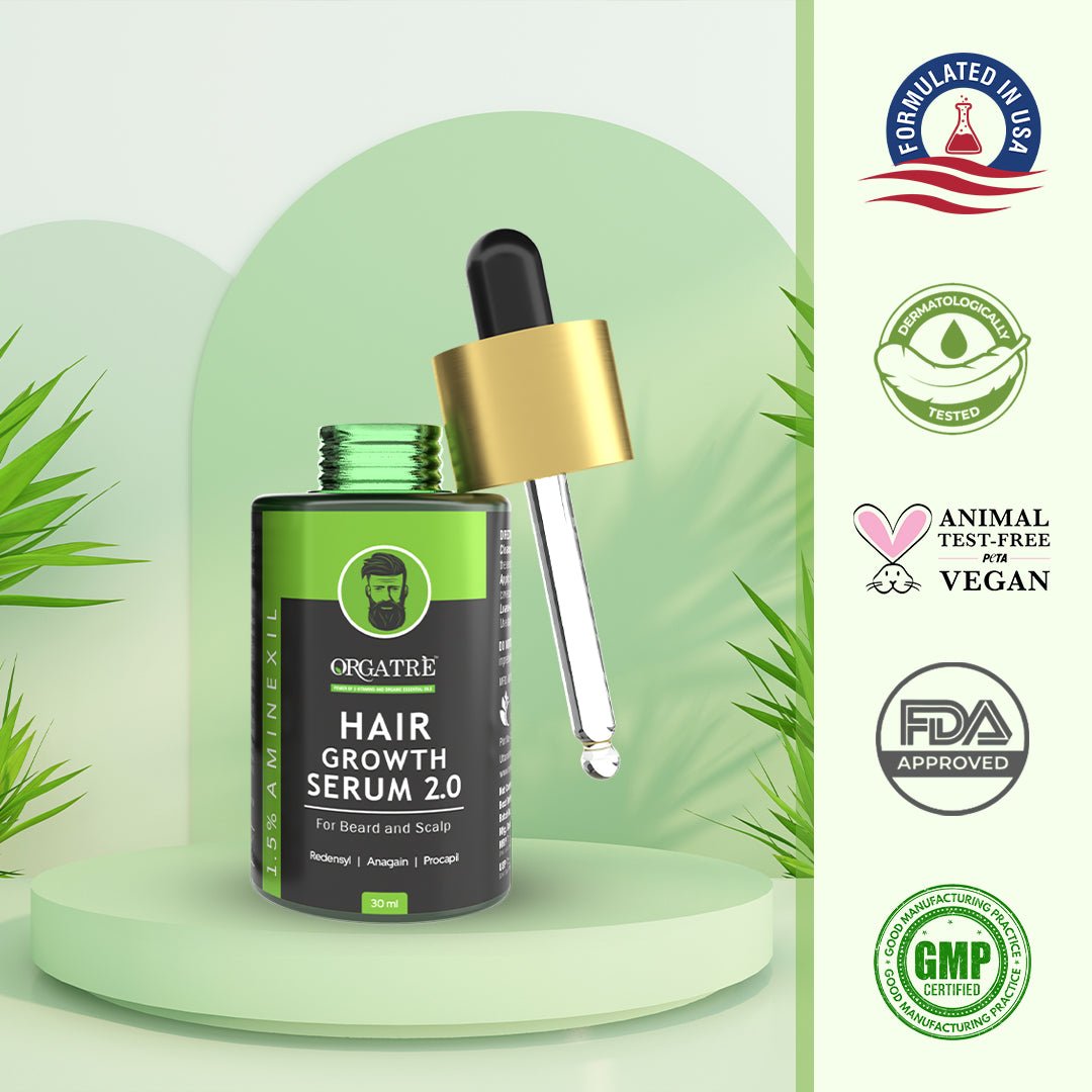 Hair Growth Serum 2.0 for Beard & Scalp