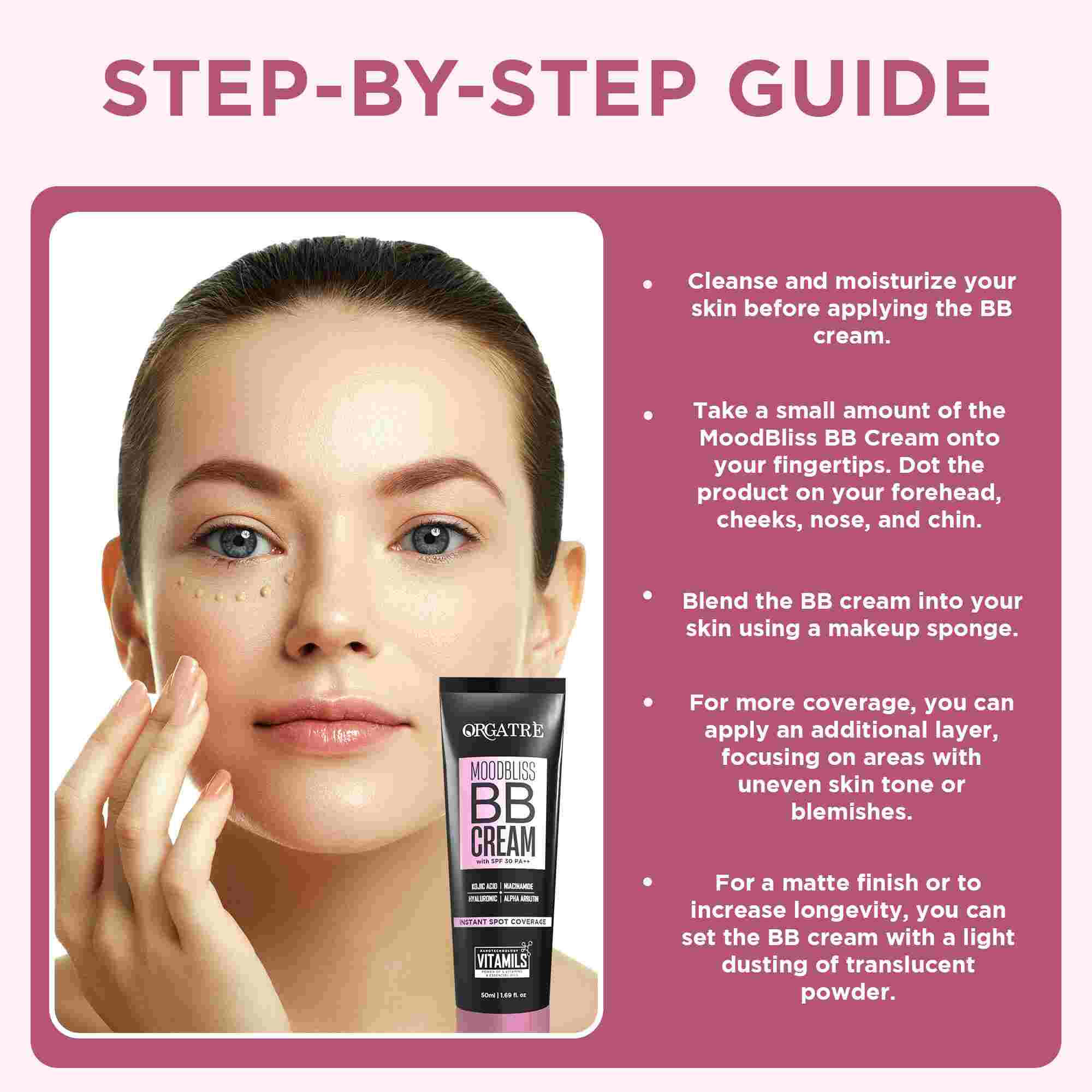 MoodBliss BB Cream with SPF 30 PA++ | Dusk Brown