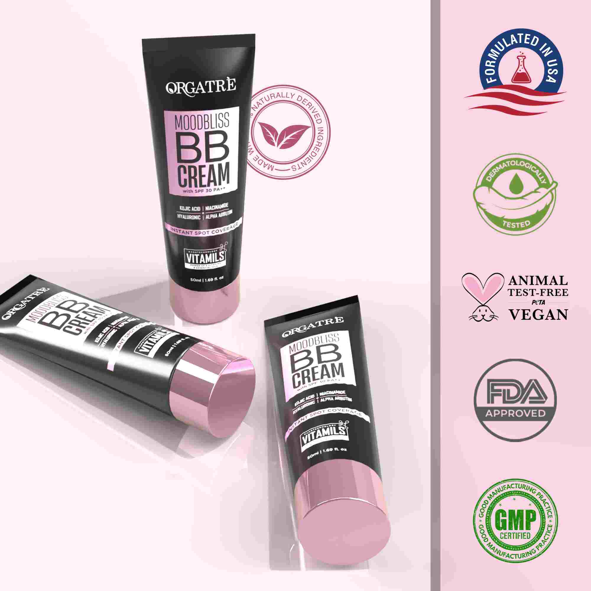 MoodBliss BB Cream with SPF 30 PA++ | Light Breeze