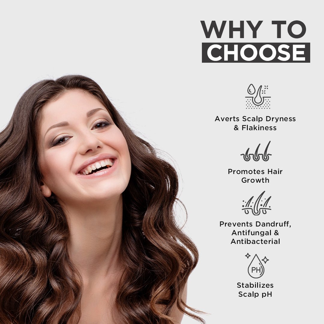Dandruff Free Shampoo with Tea Tree & Rosemary Oil