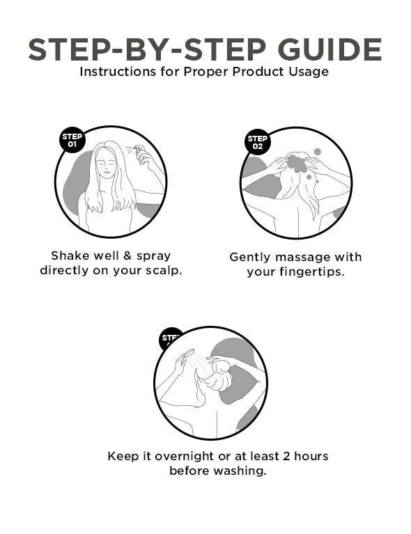 Anti Dandruff Hair Serum for Itchy Scalp