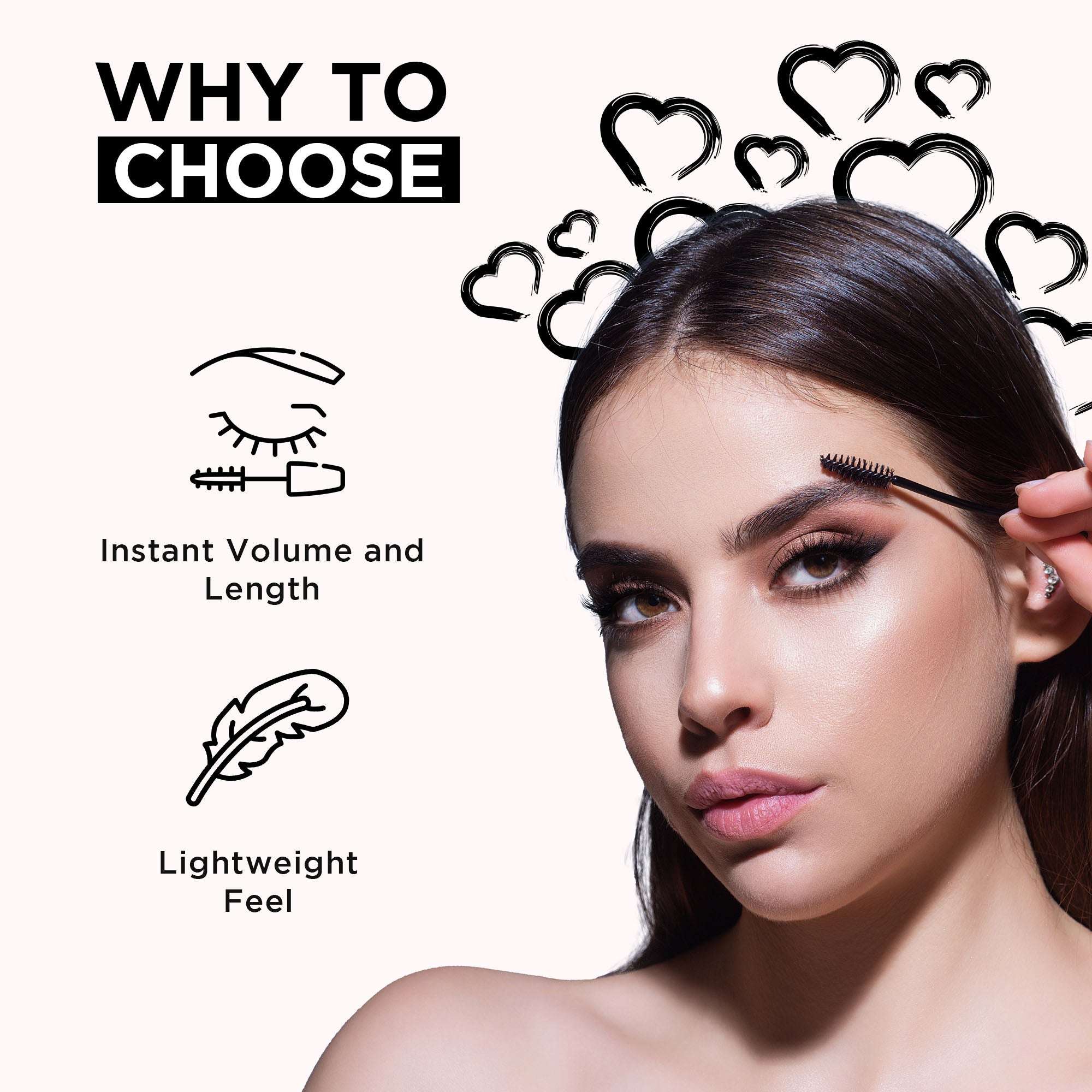 Boldgaze Waterproof Volumizing Mascara | Long-Lasting & Smudge-Proof