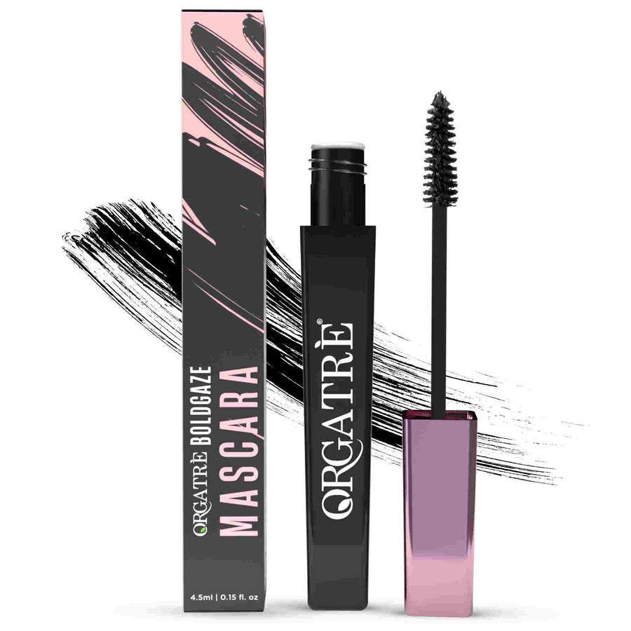 Boldgaze Waterproof Volumizing Mascara | Long-Lasting & Smudge-Proof - 4.5 ml