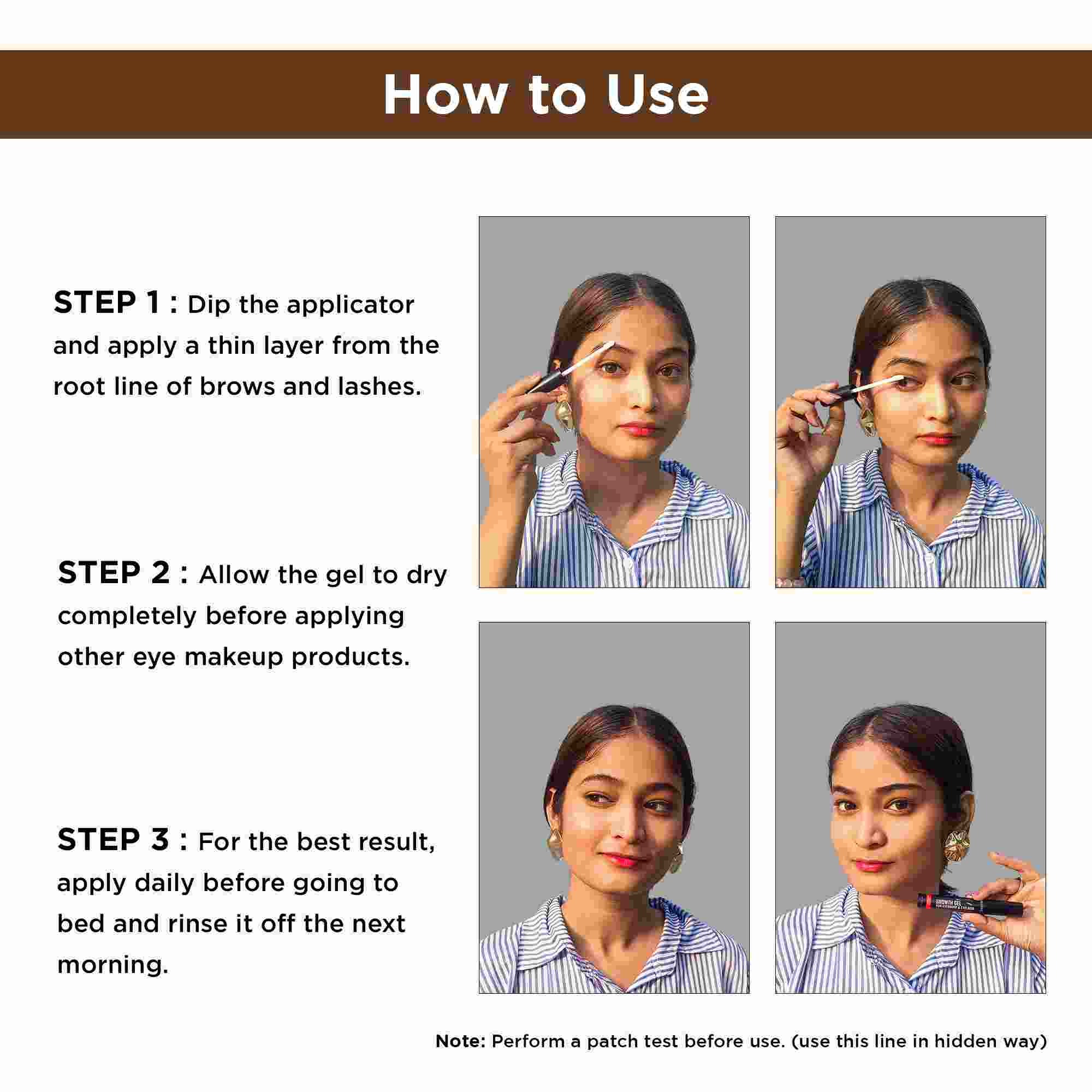 Growth Gel for Eyebrow & Eyelash