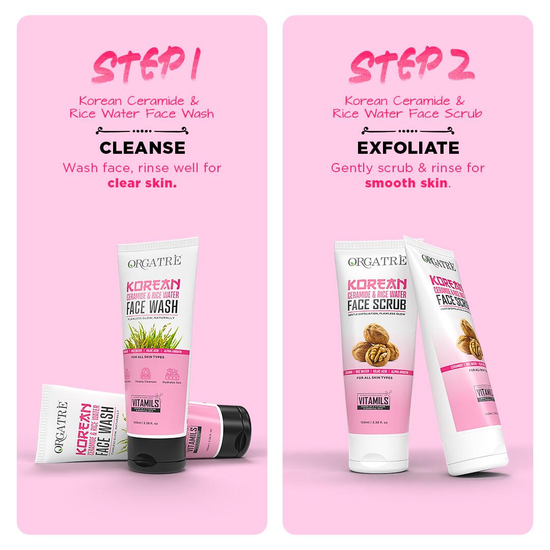 Korean Rice & Ceramide 6 Step Skincare Gift Set