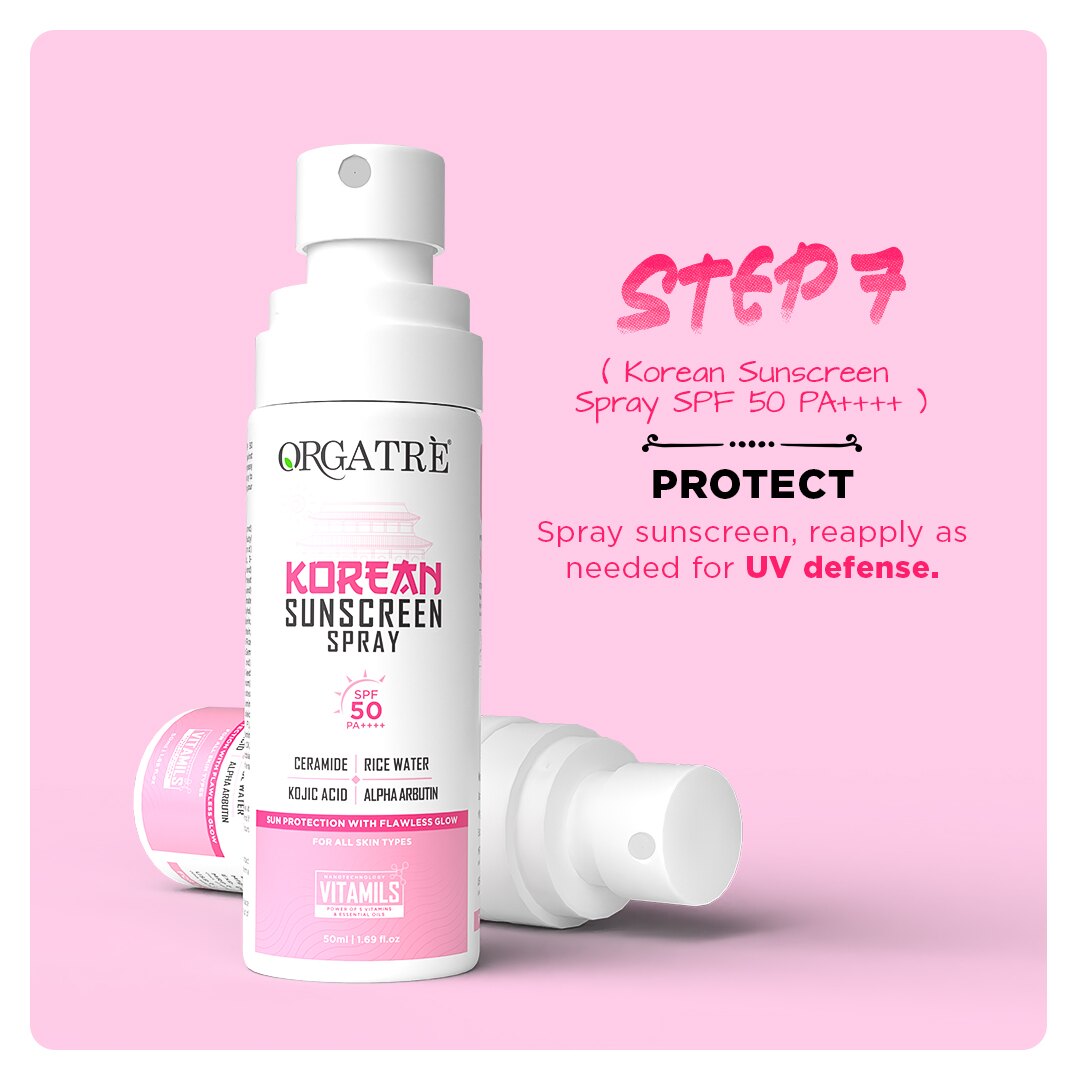 Korean Rice & Ceramide 7 Step Skincare Gift Set