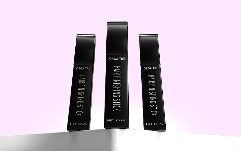 Give your hair a glossy and shiny style with hair finishing stick for flyaways