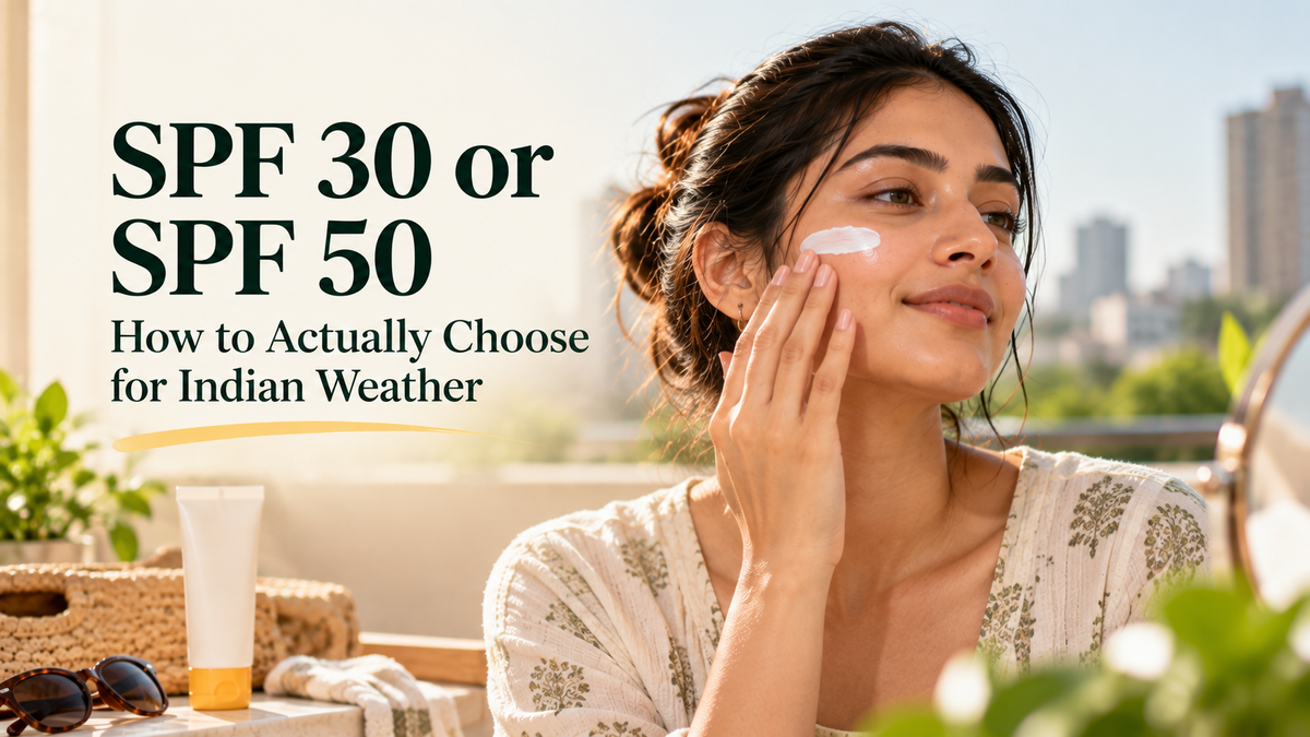 SPF 30 or SPF 50 - How to Actually Choose for Indian Weather