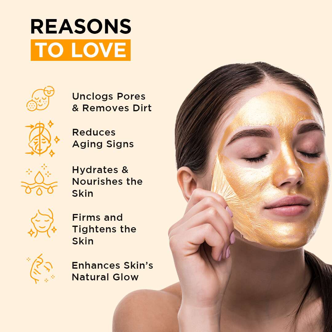 24K Gold Dust Peel Off Mask