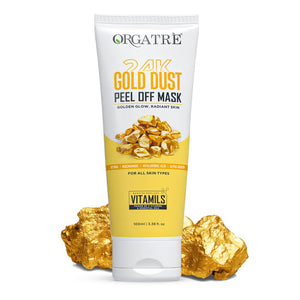 24K Gold Dust Peel Off Mask - 100ml