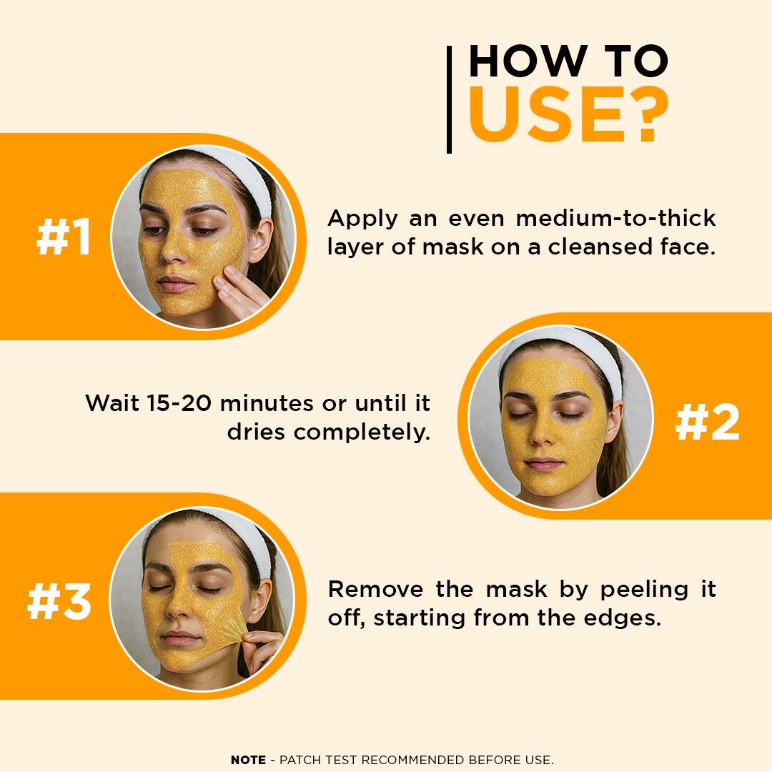 24K Gold Dust Peel Off Mask