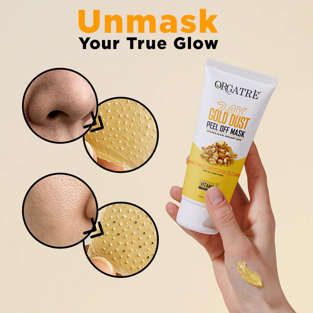 24K Gold Dust Peel Off Mask