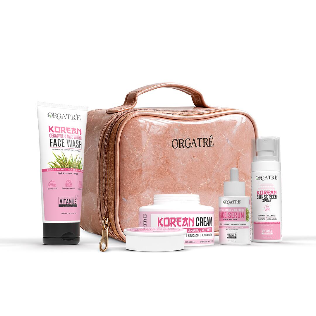 Korean Rice & Ceramide 4 Step Skincare Gift Set