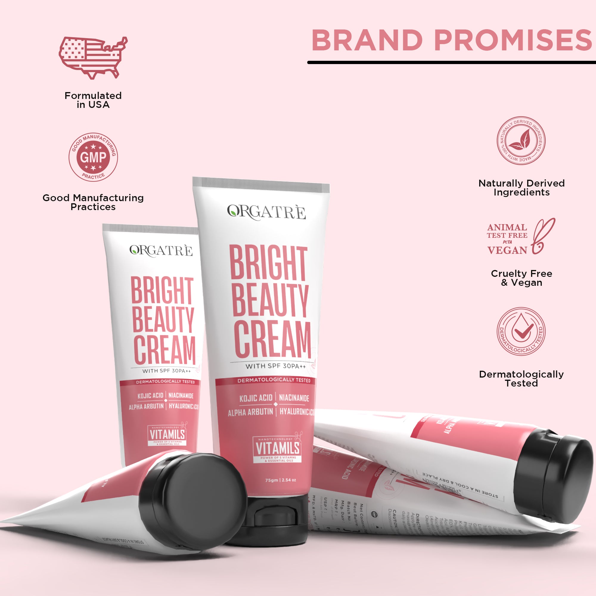 Bright Beauty Cream with SPF 30 PA++