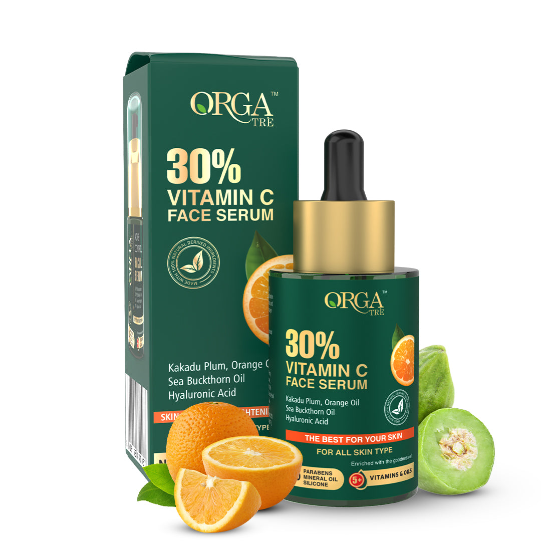 30% Vitamin C Face Serum for Hyperpigmentation & Acne