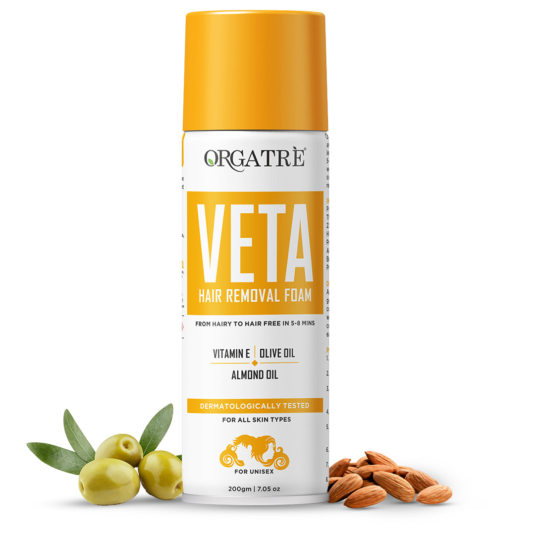 Veta Hair Removal Foam Spray | Easy Application