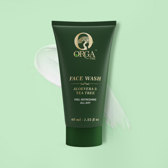 Face Wash Powered with Aloe Vera and Tea Tree
