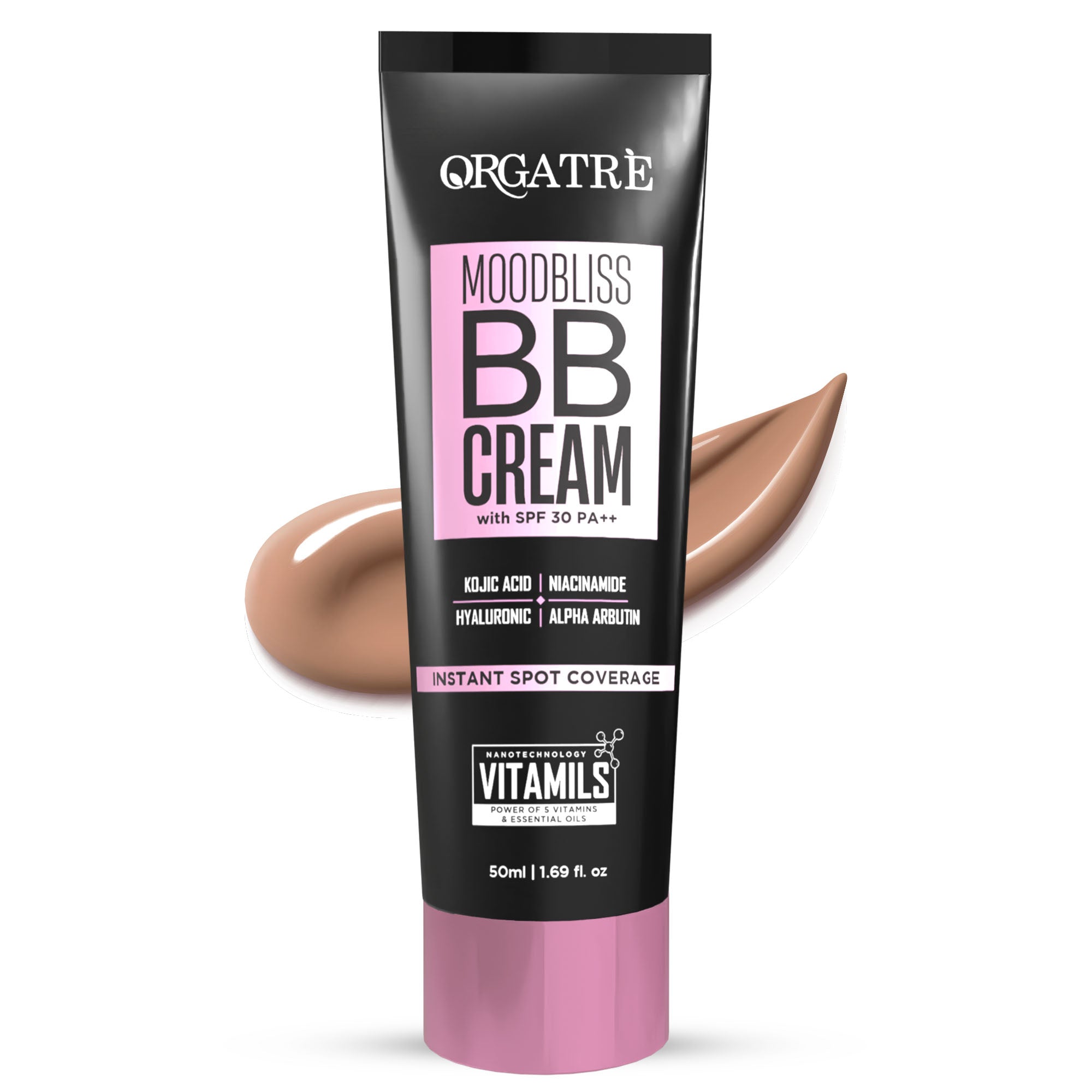 MoodBliss BB Cream with SPF 30 PA++ | Dusk Brown