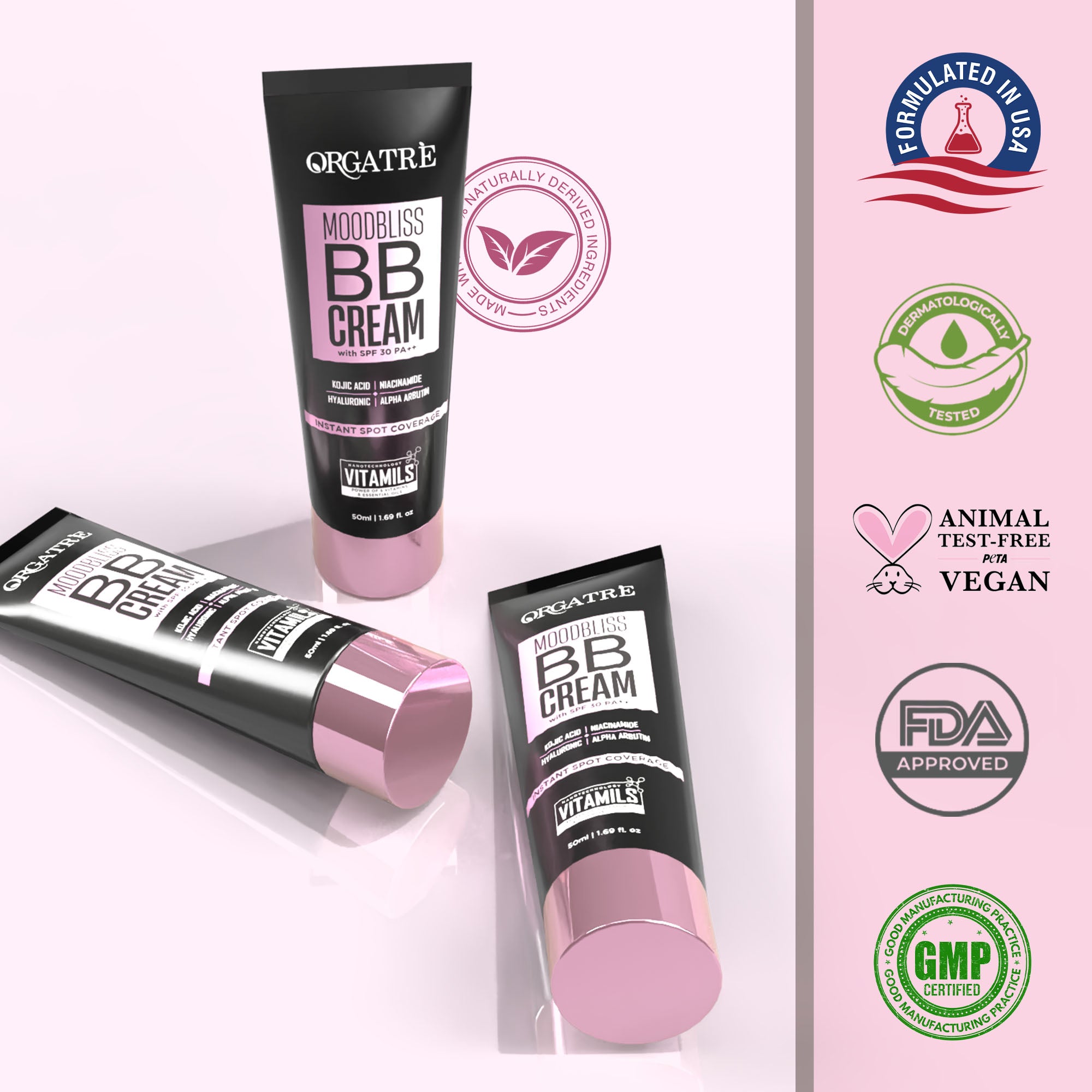 MoodBliss BB Cream with SPF 30 PA++ | Light Breeze