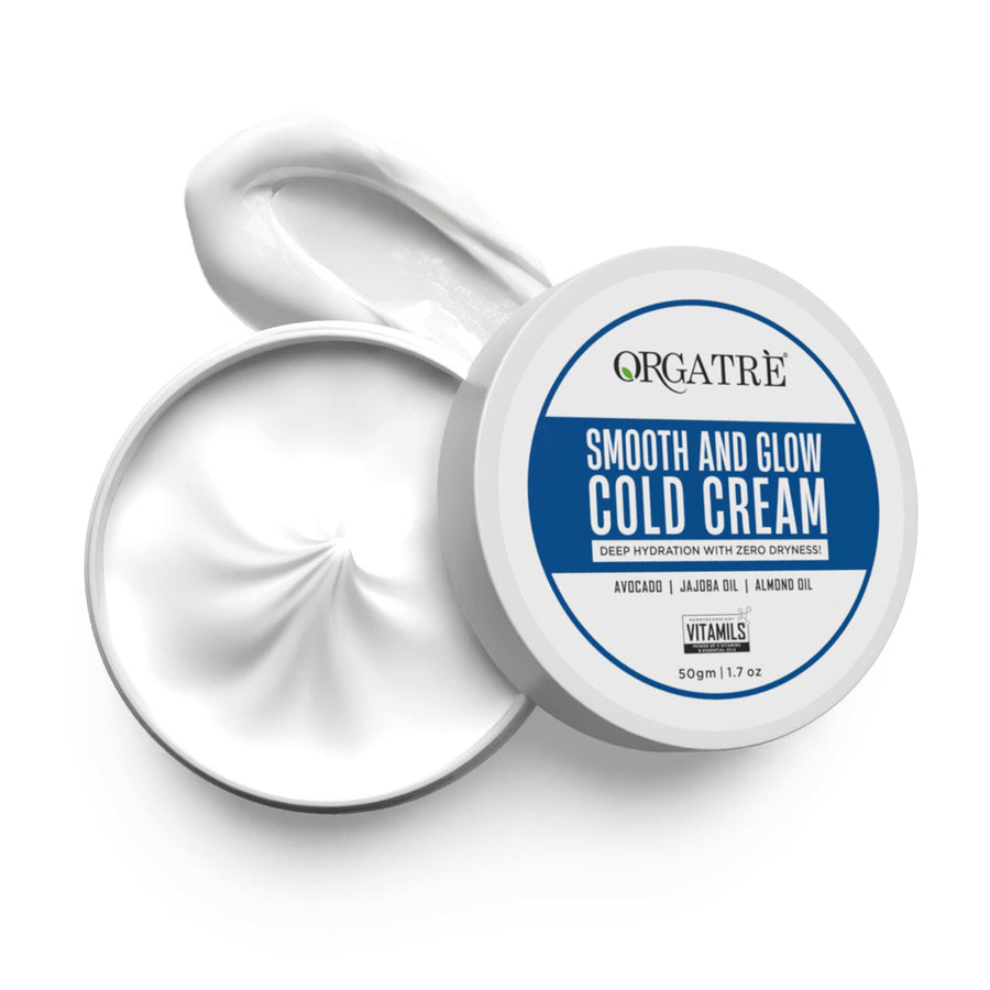 Smooth & Glow Cold Cream | Deep Hydration for Dry Skin - 50 gm