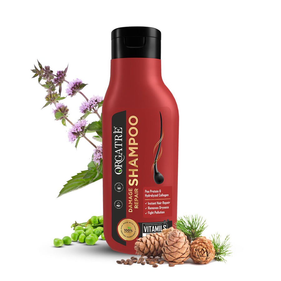 Damage Repair Shampoo for Split Ends & Fizzy Hair - 250 ml
