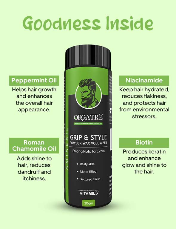 Hair Volume Powder Wax