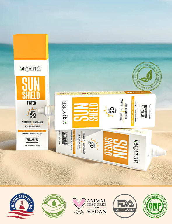 Niacinamide + Hyaluronic Acid | Sun Shield Sunscreen SPF 30 PA++