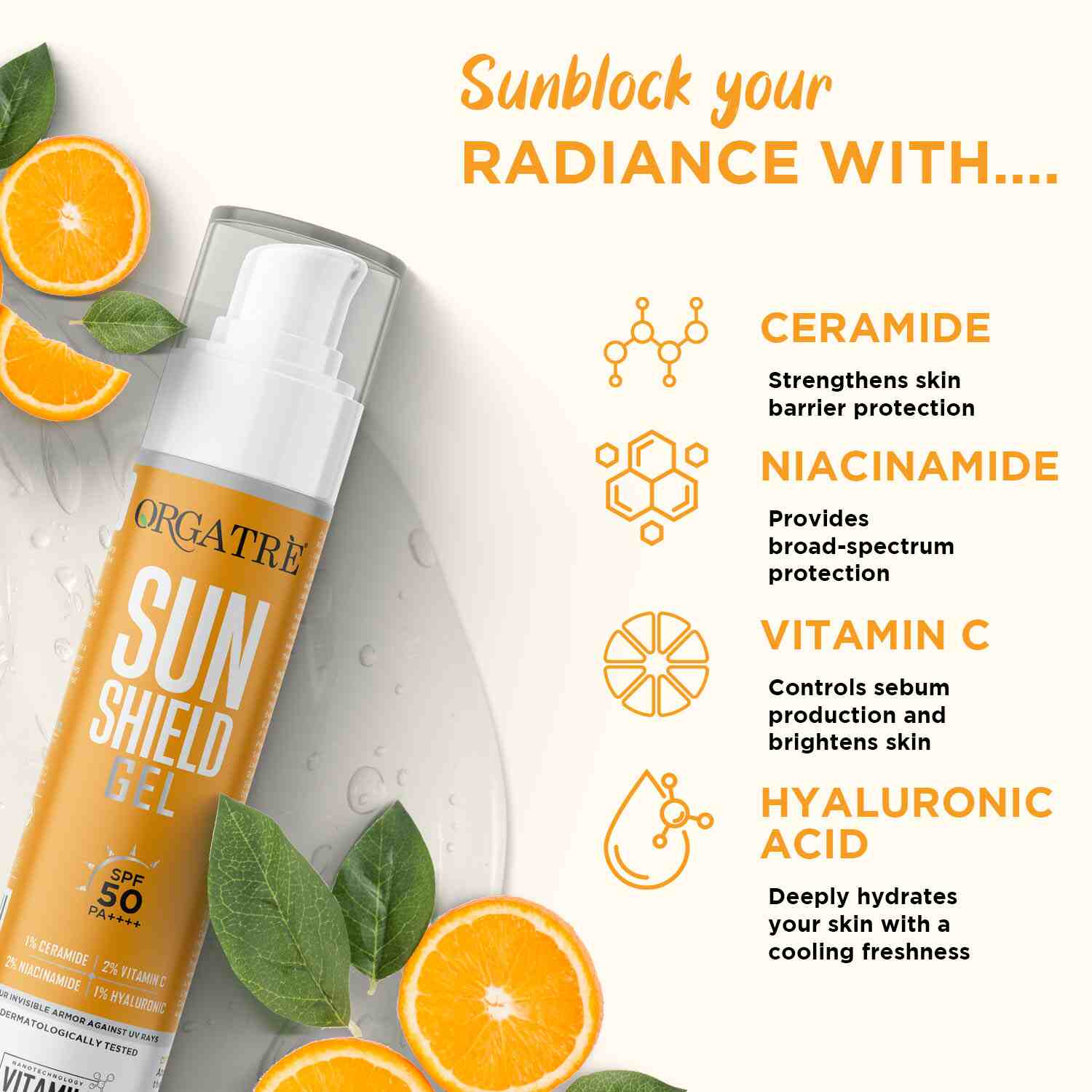 Sun Shield Gel SPF 50 PA++++