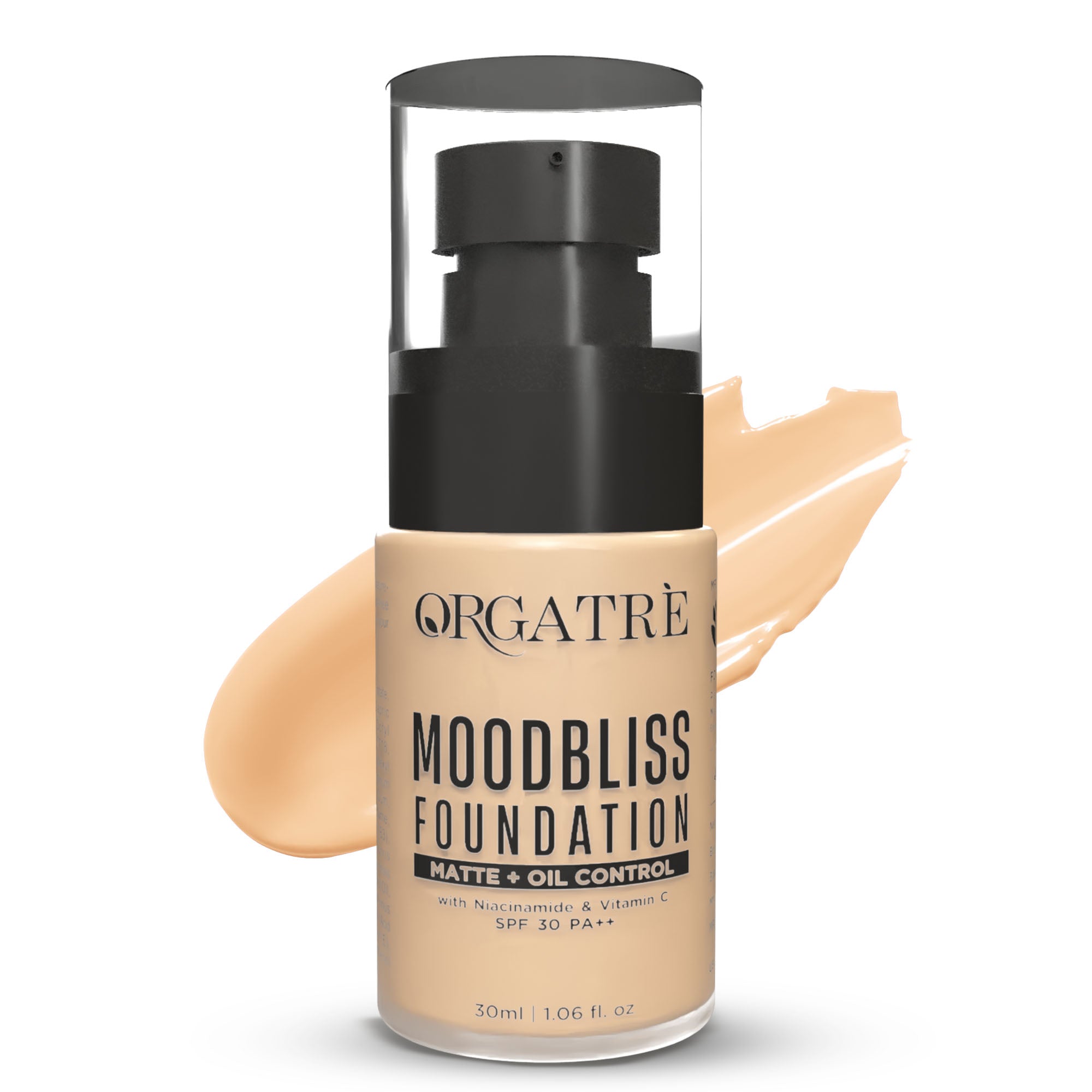 MoodBliss Foundation with SPF 30 PA++ | Matte + Oil Control