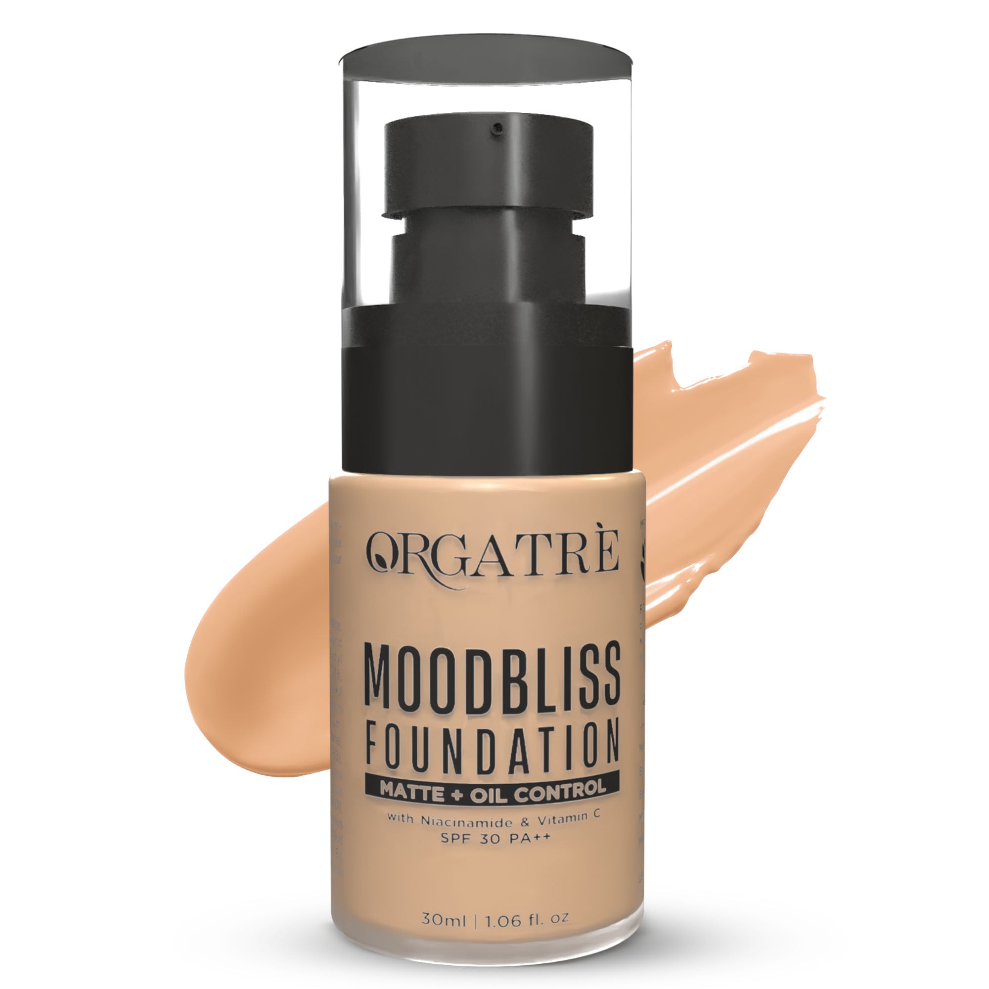 MoodBliss Foundation with SPF 30 PA++ | Matte + Oil Control