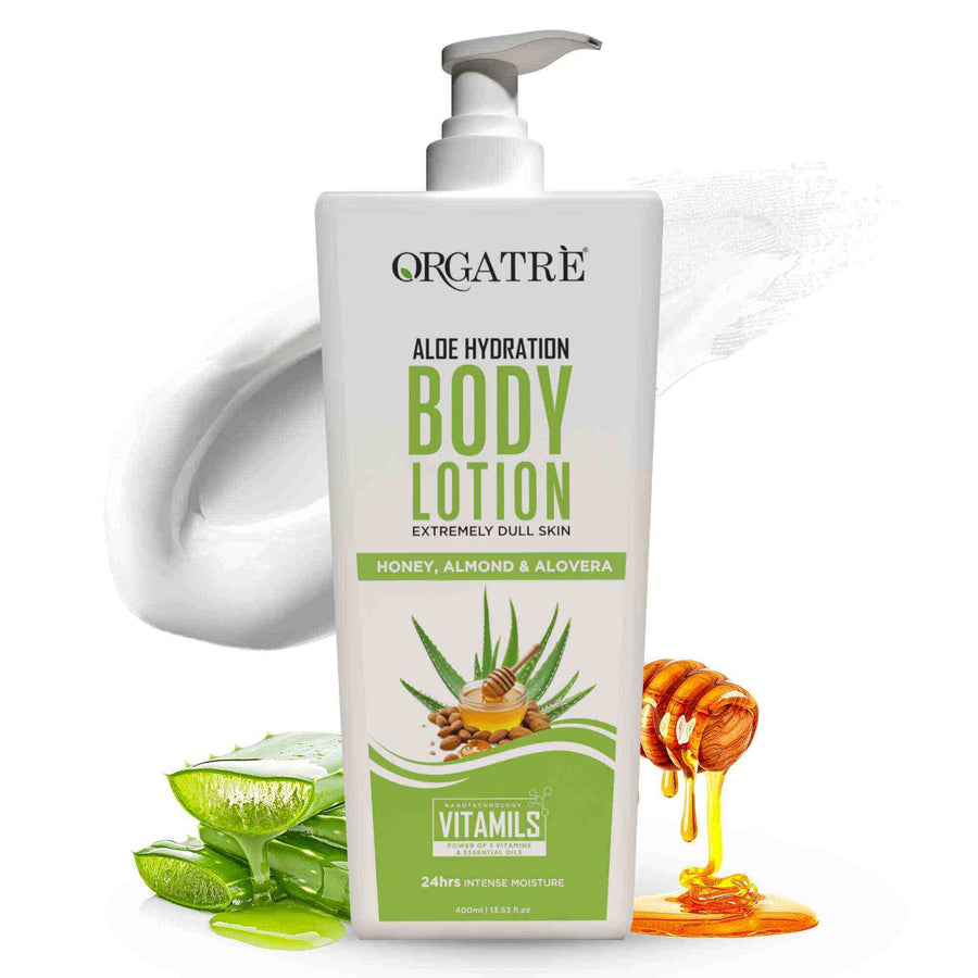 Aloe Hydration Body Lotion with Honey | 24-Hour Intense Moisture - 400 ml