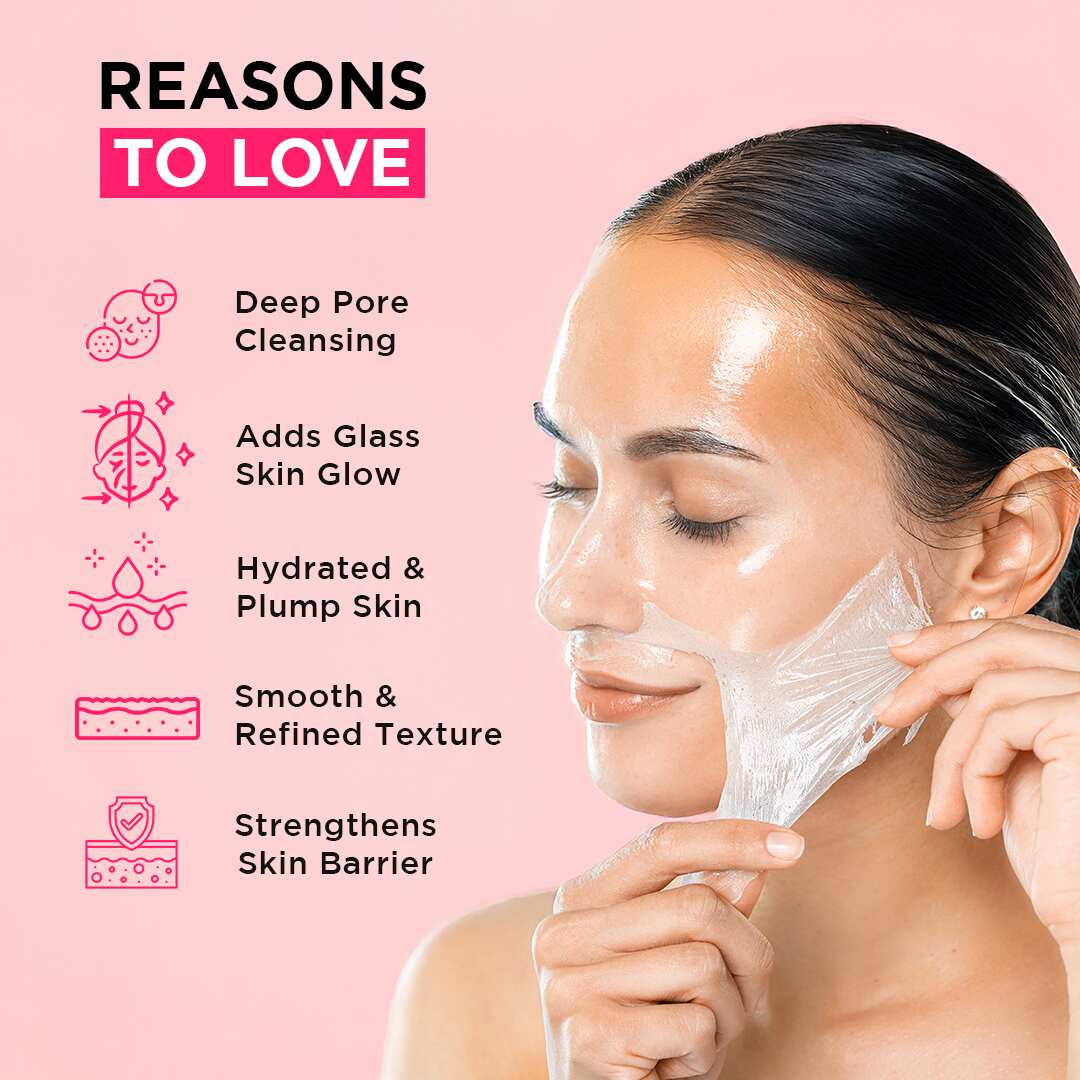 Korean Ceramide + Rice Water Peel Off Mask