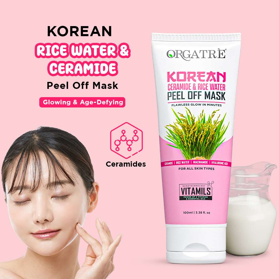 Korean Ceramide + Rice Water Peel Off Mask