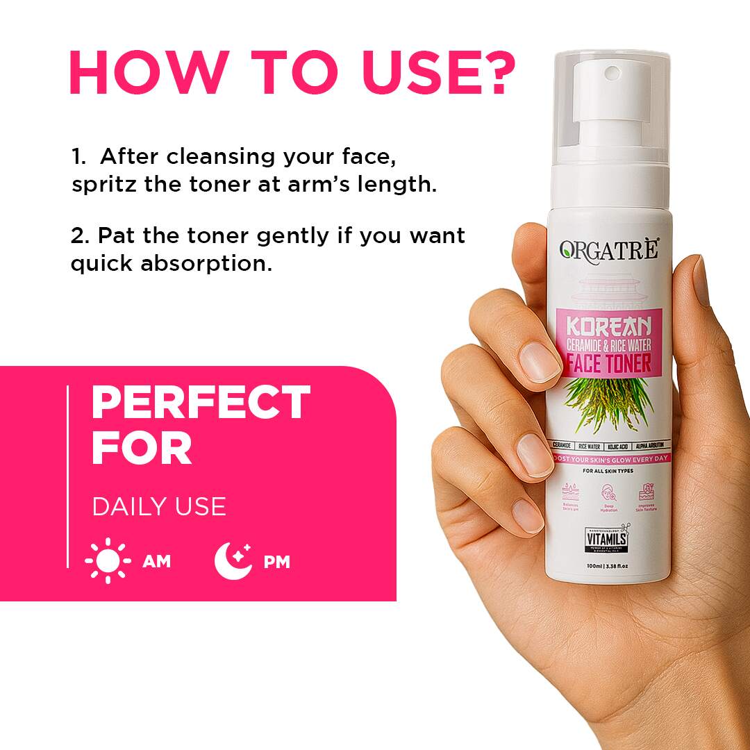 Korean Ceramide + Rice Water Face Toner