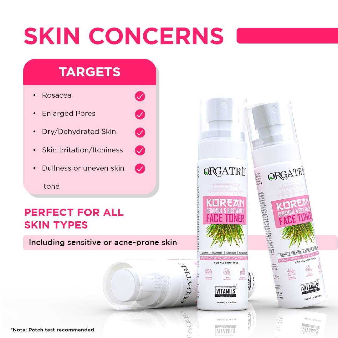 Korean Ceramide + Rice Water Face Toner