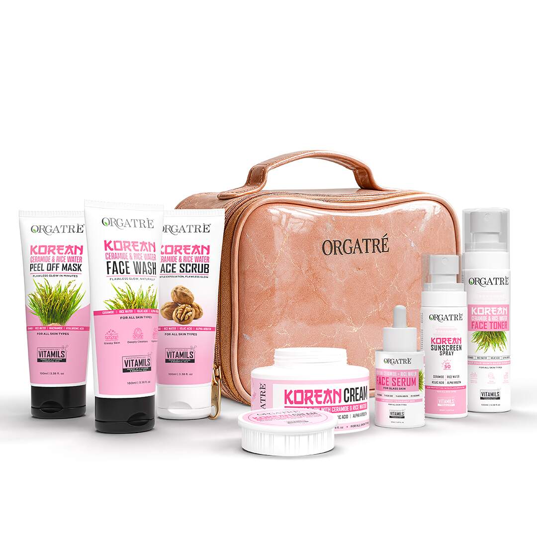Korean Rice & Ceramide 7 Step Skincare Gift Set