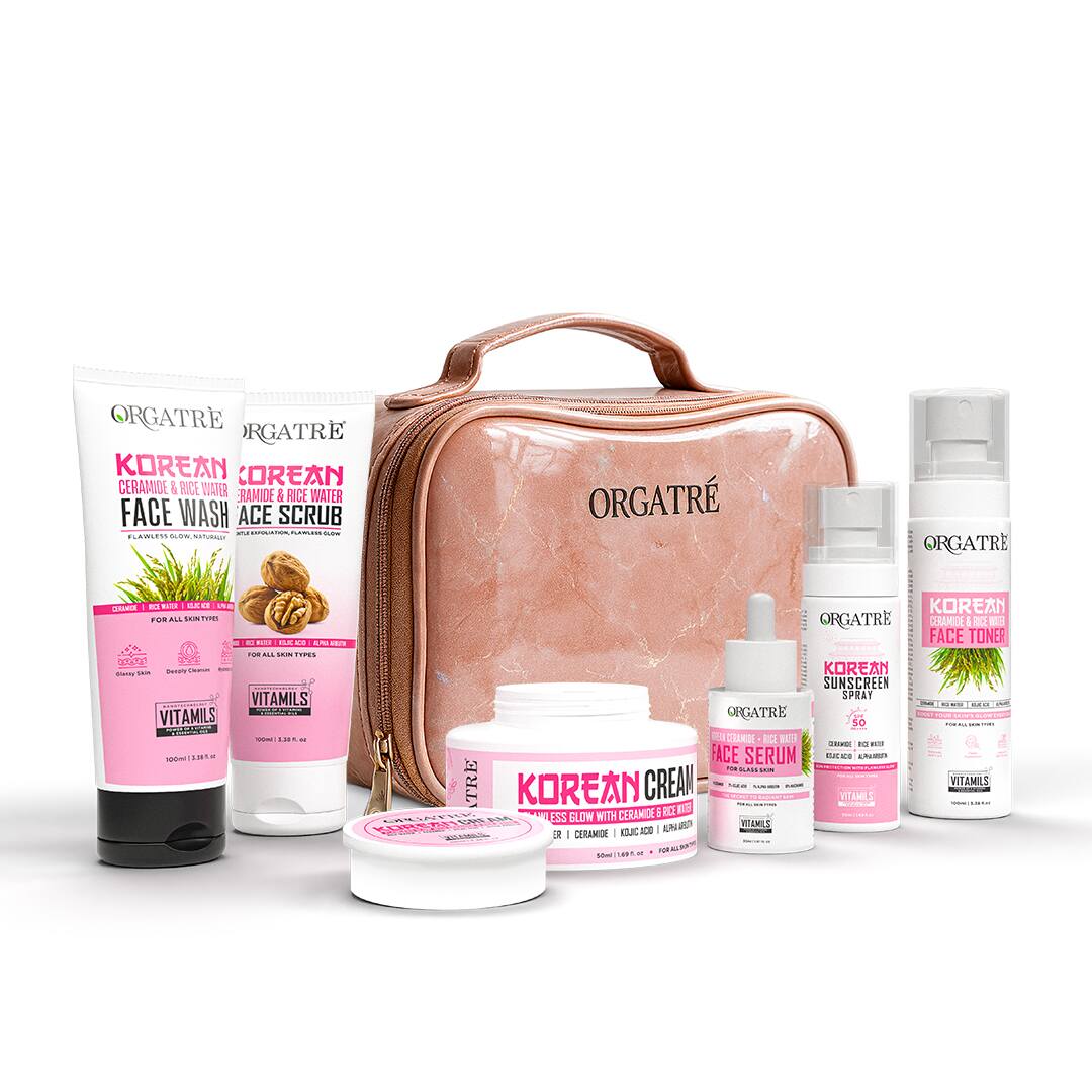 Korean Rice & Ceramide 6 Step Skincare Gift Set