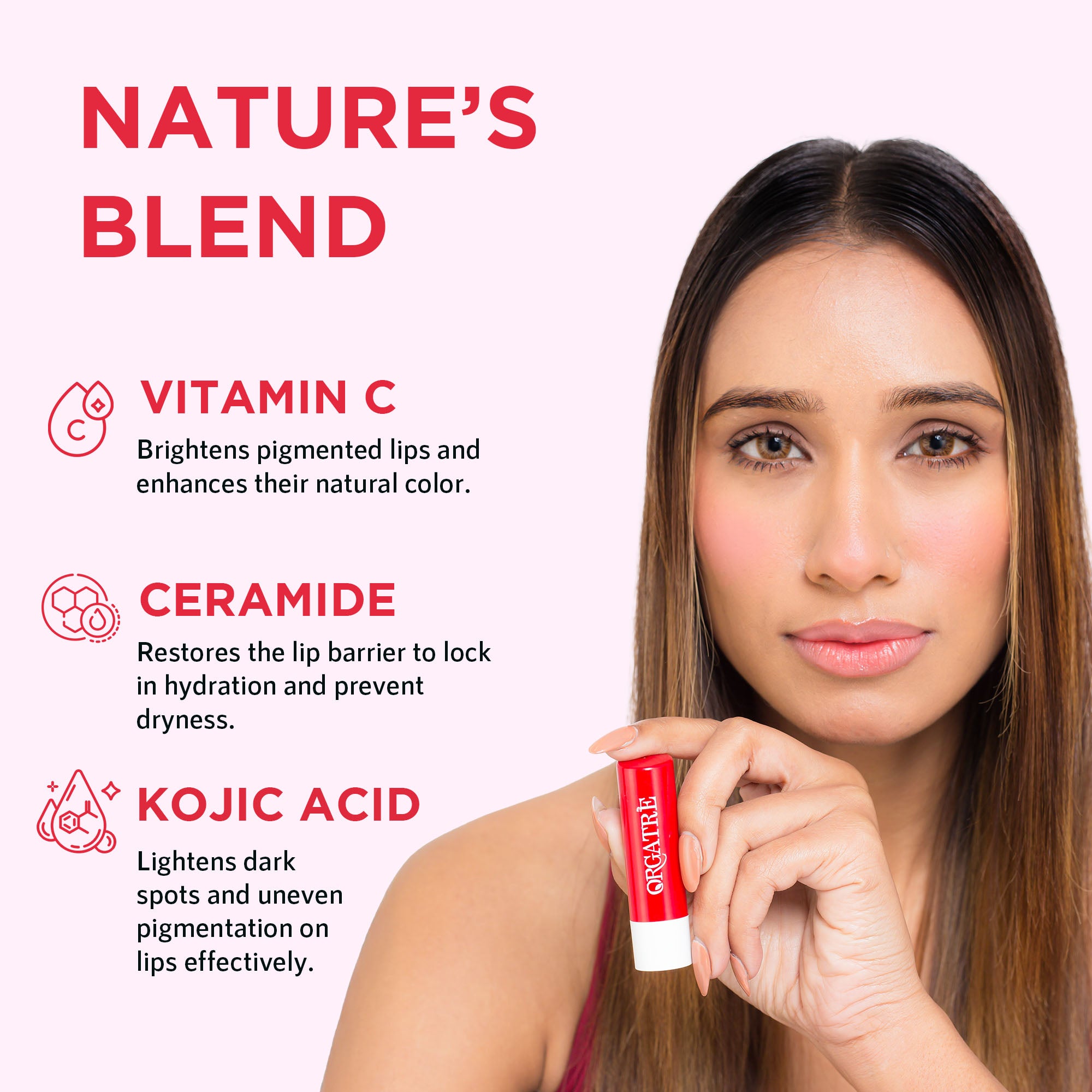 Ceramide & Vitamin C Lightening Lip Balm | SPF 30 PA++