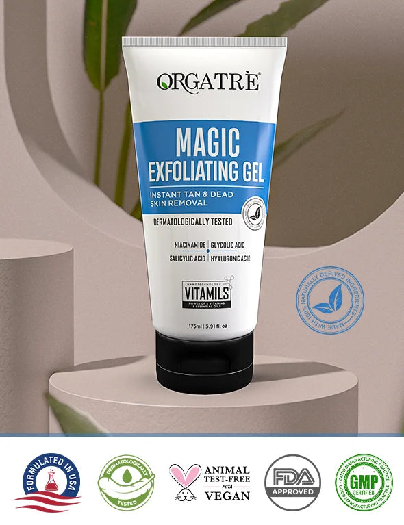 Reveal Radiance: The Magic Exfoliating Gel by Orgatre