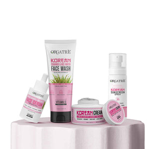 Korean Rice & Ceramide 4 Step Skincare Gift Set - 230 ml