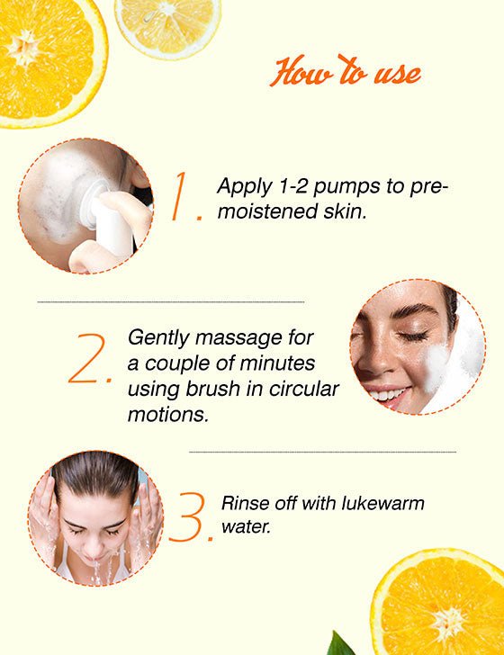 Vitamin C Face Wash For Oily Skin